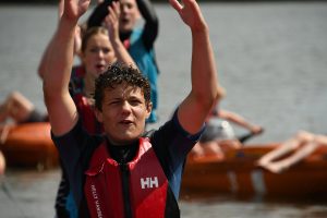 Juniors playing Boat Bov
