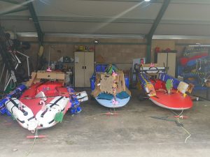 Junior Week 2024 Boats Prepared for battle